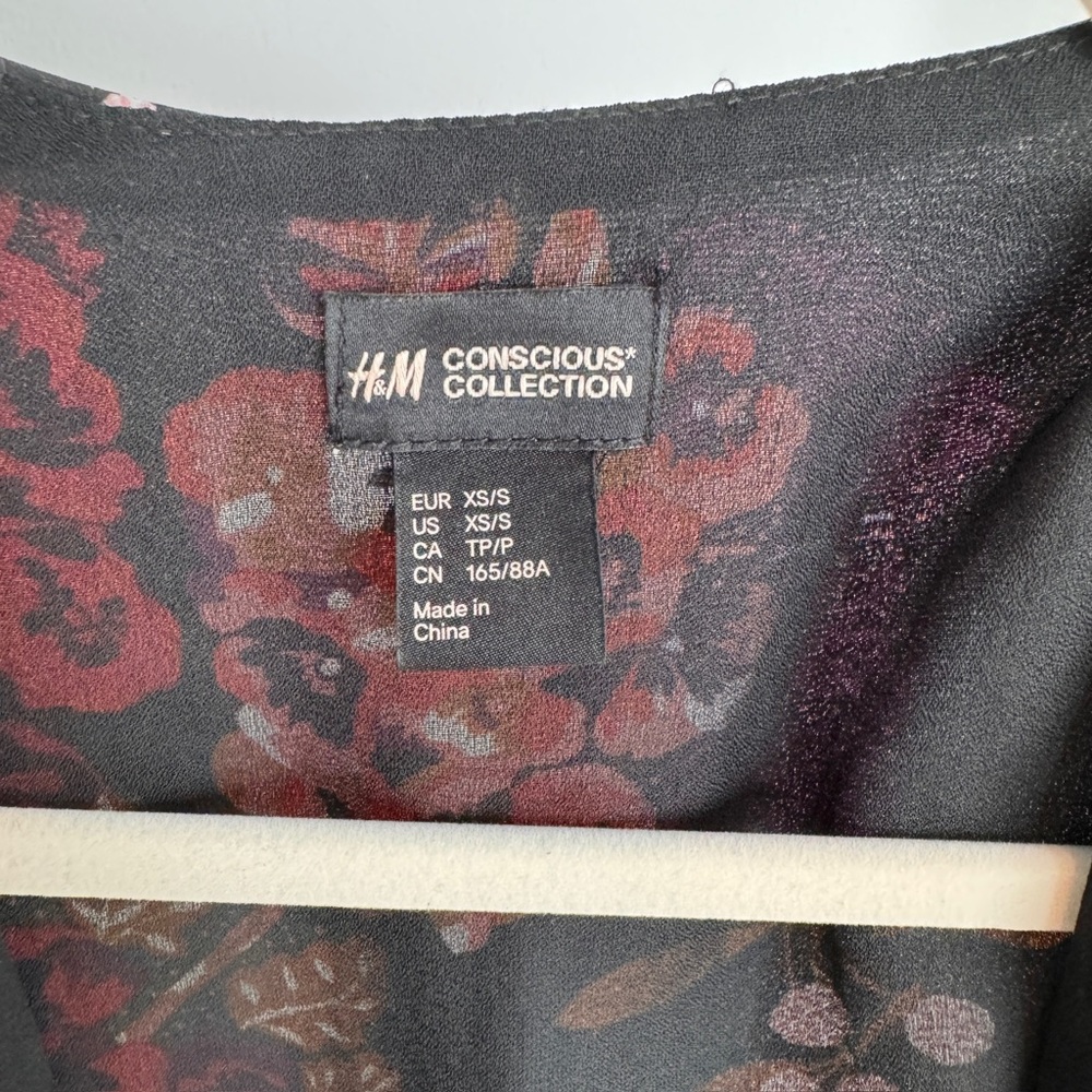 Kimono Style Open Front Jacket, XS - Picture 3 of 3